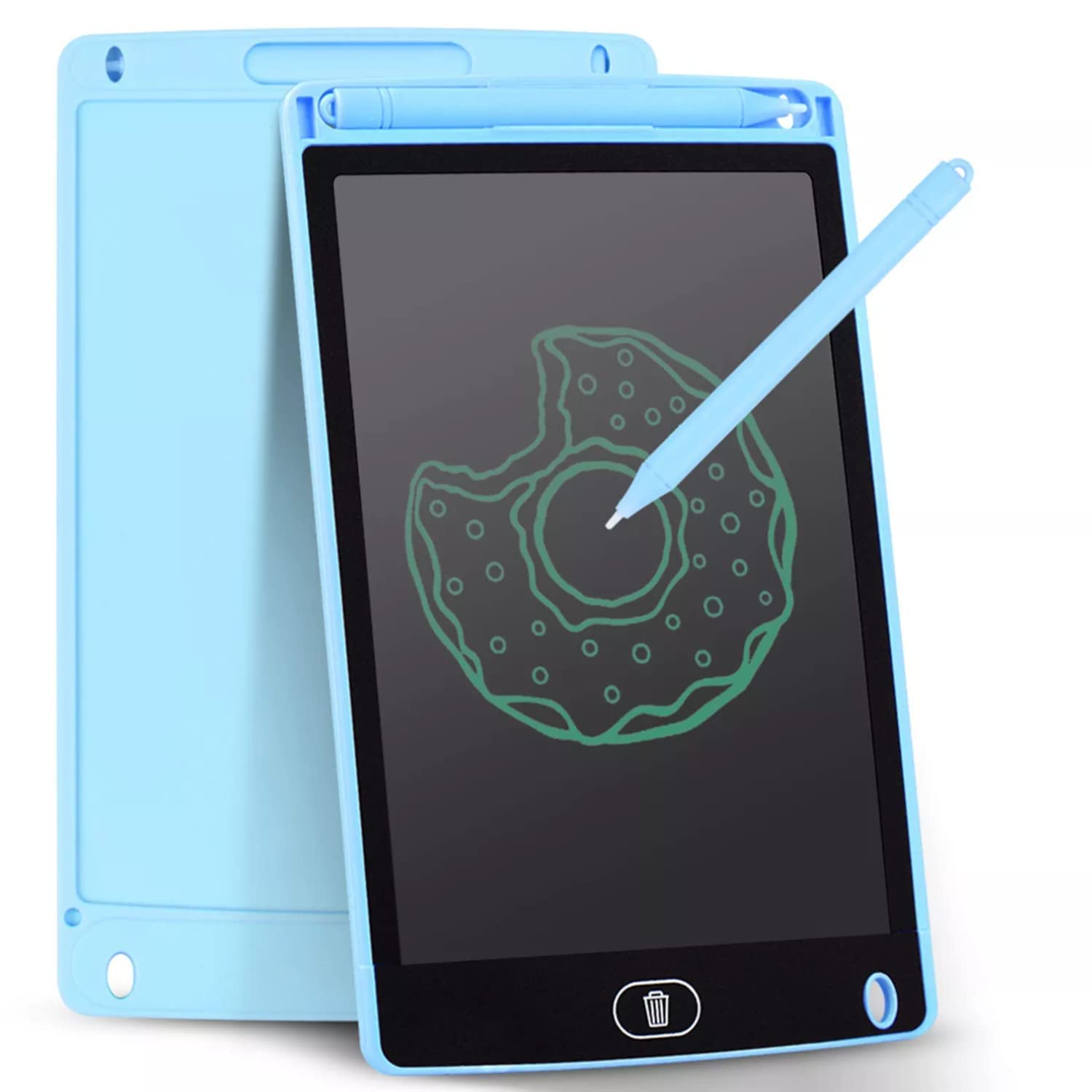 LCD Writing Tablet for Kids Electronic Magic Slate Drawing Doodle Rough Digital Pad with Pen Graphic Tab Smart Notepad (12")