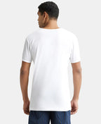 Jockey Super Combed Cotton Round Neck Half Sleeved Vest - White (Pack of 2)