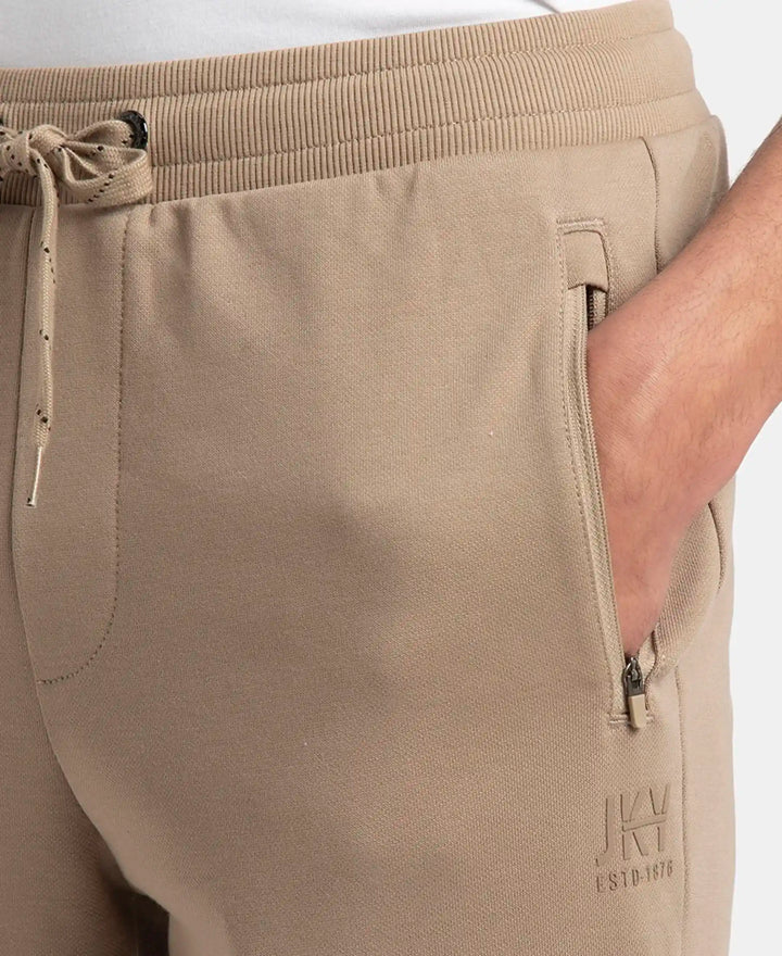 Jockey Trackpant with Side Zipper Pockets - Desert Taupe