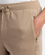 Jockey Trackpant with Side Zipper Pockets - Desert Taupe
