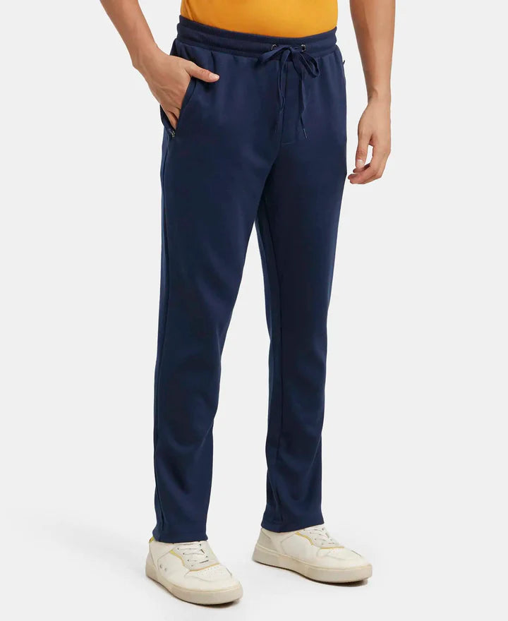 Jockey Trackpant with Side Zipper Pockets - Navy Blue