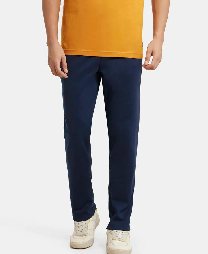 Jockey Trackpant with Side Zipper Pockets - Navy Blue