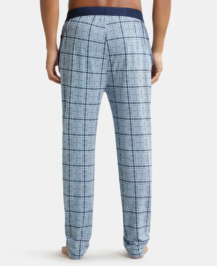 Jockey Tencel Regular Fit Pyjama with Side Pockets - Light Blue