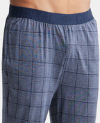 Jockey Tencel Regular Fit Pyjama with Side Pockets - Mid Blue