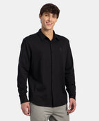 Jockey Shirt IM33 Super Combed Cotton Rich Full Sleeve Knit - Black