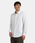 Jockey Shirt IM33 Super Combed Cotton Rich Full Sleeve Knit - White
