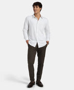 Jockey Shirt IM33 Super Combed Cotton Rich Full Sleeve Knit - White