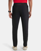 Jockey Trackpant with Zipper Pockets and StayFresh Treatment - Black