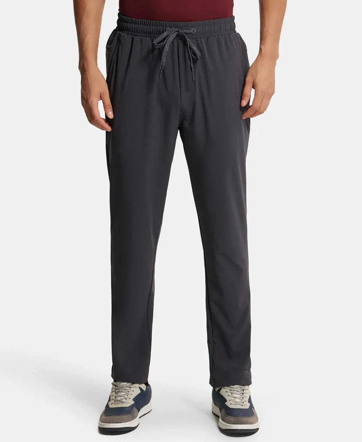 Jockey Trackpant with Zipper Pockets and StayFresh Treatment - Graphite