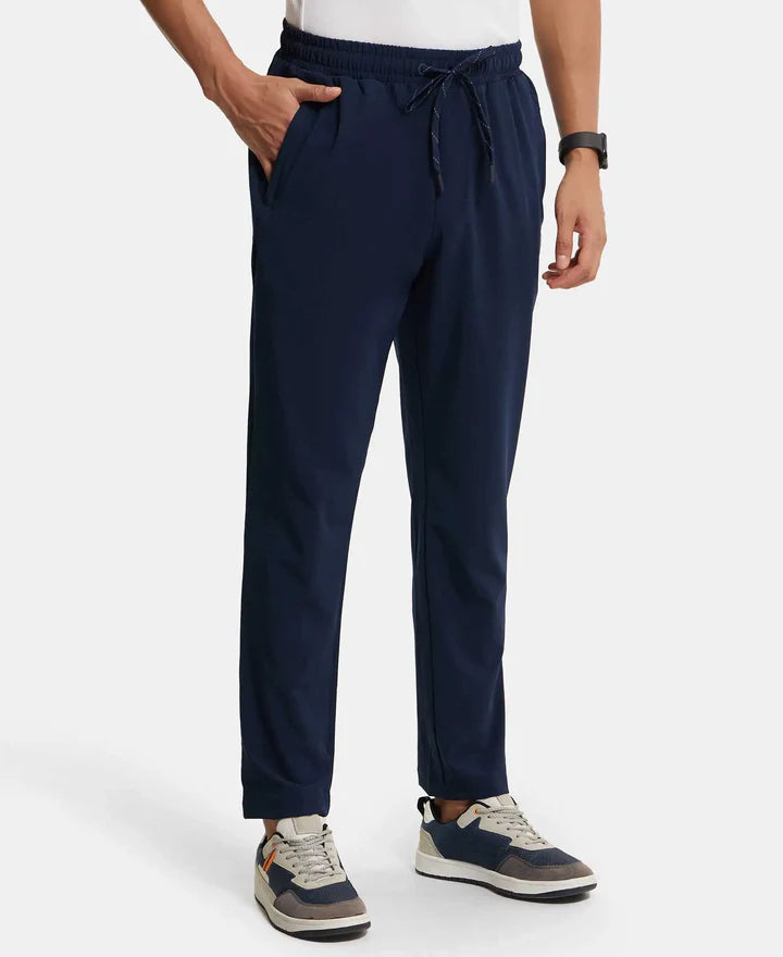 Jockey Trackpant with Zipper Pockets and StayFresh Treatment - Navy