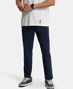 Jockey Trackpant with Zipper Pockets and StayFresh Treatment - Navy