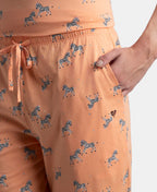 Jockey T-Shirt & Pyjama Sleep Set Cotton Short Sleeve - Coral