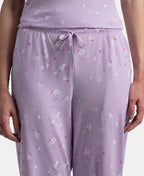Jockey T-Shirt & Pyjama Sleep Set Cotton Short Sleeve - Lavendula