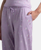 Jockey T-Shirt & Pyjama Sleep Set Cotton Short Sleeve - Lavendula