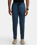Jockey Soft Touch Trackpant with Side Pockets and StayFresh Treatment - Blue Marl