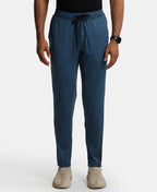 Jockey Soft Touch Trackpant with Side Pockets and StayFresh Treatment - Blue Marl