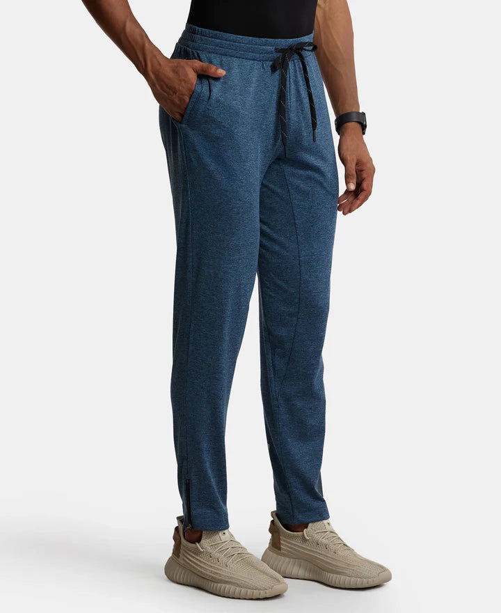 Jockey Soft Touch Trackpant with Side Pockets and StayFresh Treatment - Blue Marl