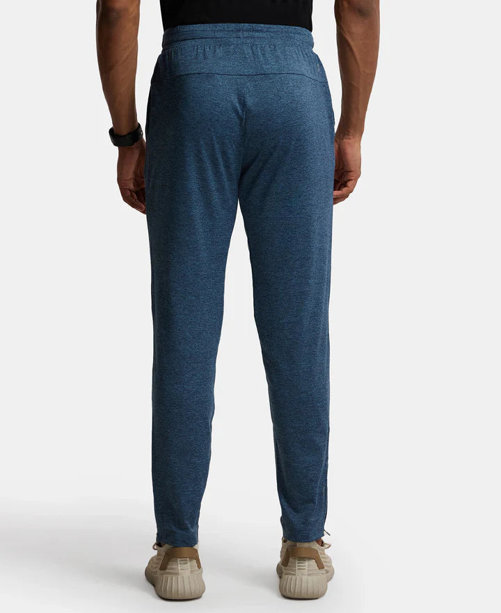 Jockey Soft Touch Trackpant with Side Pockets and StayFresh Treatment - Blue Marl