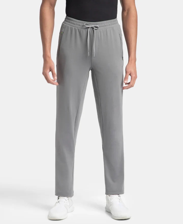 Jockey Soft Touch Trackpant with Side Pockets and StayFresh Treatment - CP Grey