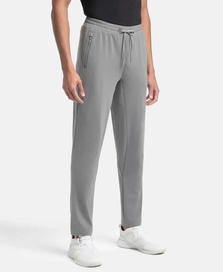 Jockey Soft Touch Trackpant with Side Pockets and StayFresh Treatment - CP Grey