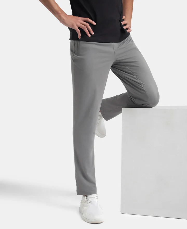 Jockey Soft Touch Trackpant with Side Pockets and StayFresh Treatment - CP Grey