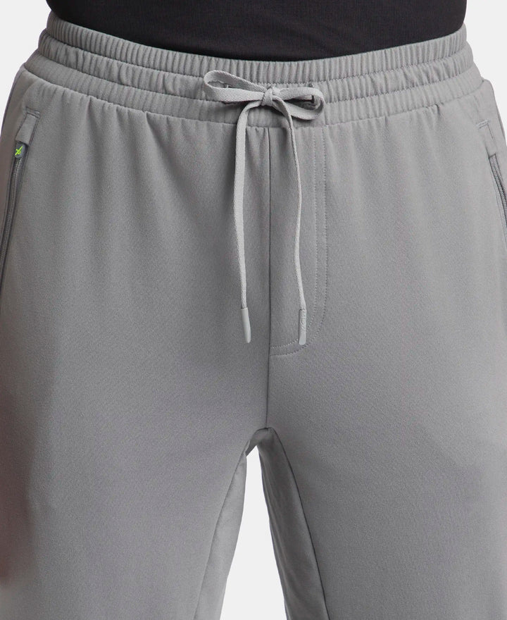 Jockey Soft Touch Trackpant with Side Pockets and StayFresh Treatment - CP Grey