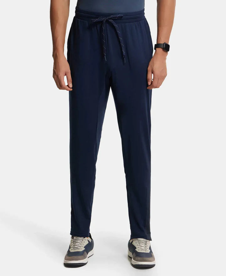Jockey Soft Touch Trackpant with Side Pockets and StayFresh Treatment - Navy