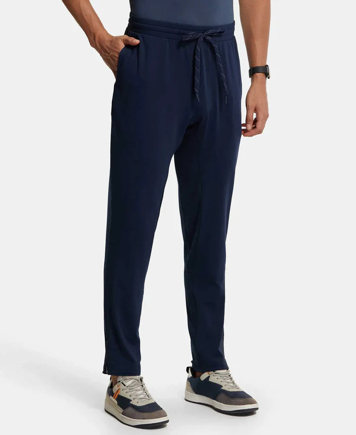 Jockey Soft Touch Trackpant with Side Pockets and StayFresh Treatment - Navy
