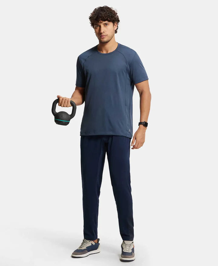 Jockey Soft Touch Trackpant with Side Pockets and StayFresh Treatment - Navy