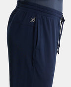 Jockey Soft Touch Trackpant with Side Pockets and StayFresh Treatment - Navy