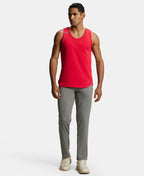Jockey Soft Touch Trackpant with Side Pockets and StayFresh Treatment - Performance Grey