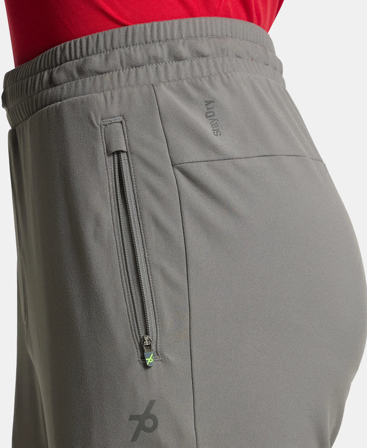 Jockey Soft Touch Trackpant with Side Pockets and StayFresh Treatment - Performance Grey