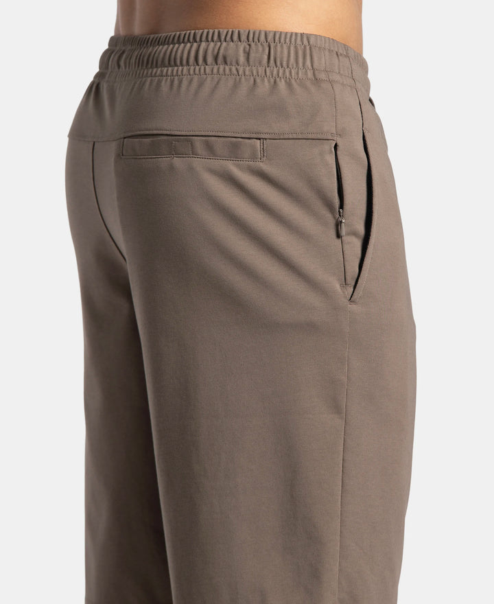 Jockey Cotton Rich Shorts with StayFresh Treatment - Dark Khakhi