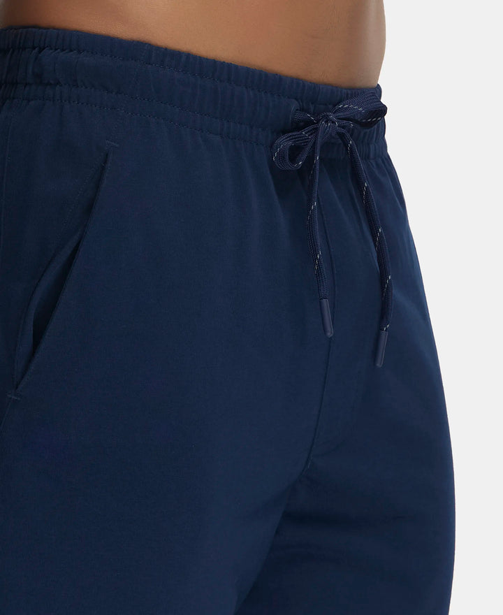 Jockey Cotton Rich Shorts with StayFresh Treatment - Navy Blue
