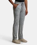 Jockey Super Combed Trackpant with Side Pockets and StayFresh Treatment - Cool Grey Melange