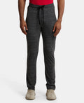 Jockey Super Combed Trackpant with Side Pockets and StayFresh Treatment - Forest Dark Grey Melange