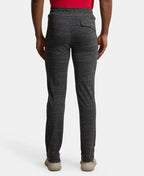 Jockey Super Combed Trackpant with Side Pockets and StayFresh Treatment - Forest Dark Grey Melange