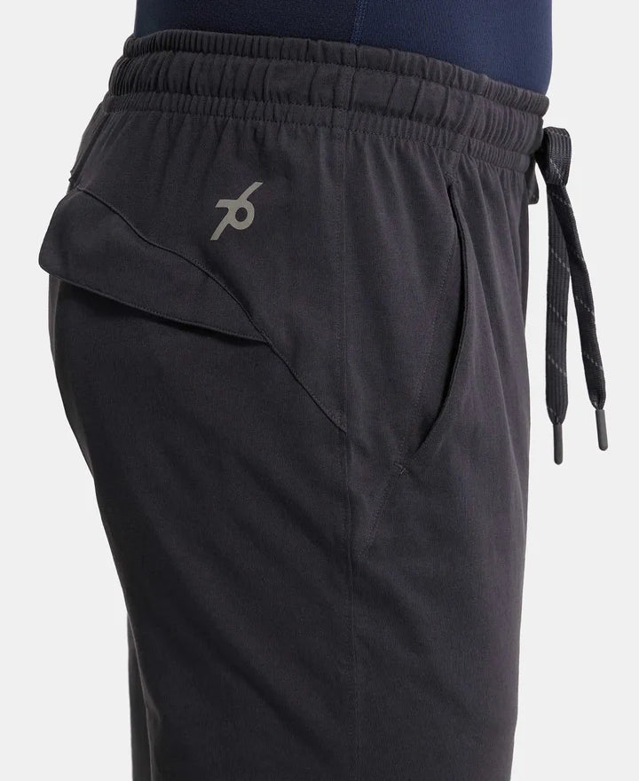 Jockey Super Combed Trackpant with Side Pockets and StayFresh Treatment - Graphite