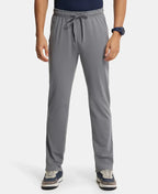 Jockey Super Combed Trackpant with Side Pockets and StayFresh Treatment - Performance Grey