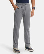 Jockey Super Combed Trackpant with Side Pockets and StayFresh Treatment - Performance Grey