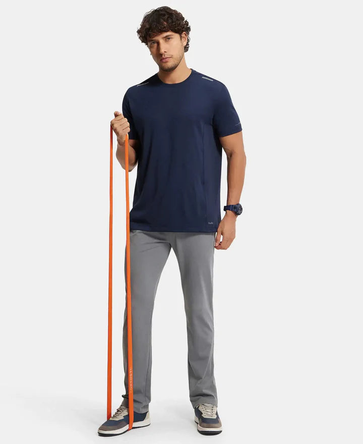 Jockey Super Combed Trackpant with Side Pockets and StayFresh Treatment - Performance Grey
