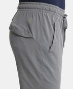 Jockey Super Combed Trackpant with Side Pockets and StayFresh Treatment - Performance Grey