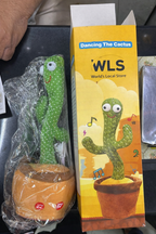 Rechargeable Talking Cactus Toy for Kids - Musical Dancing, Speaking Cactus Toy for Babies – Educational Talking Toy for Baby Boys & Girls (0-6 Years) – Speaking, Repeating for Toddlers